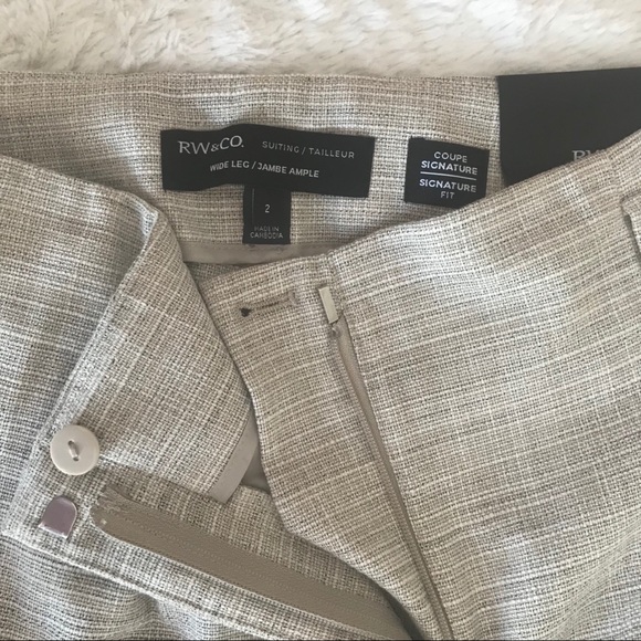 NWT Wide-leg dress pant - Picture 4 of 5